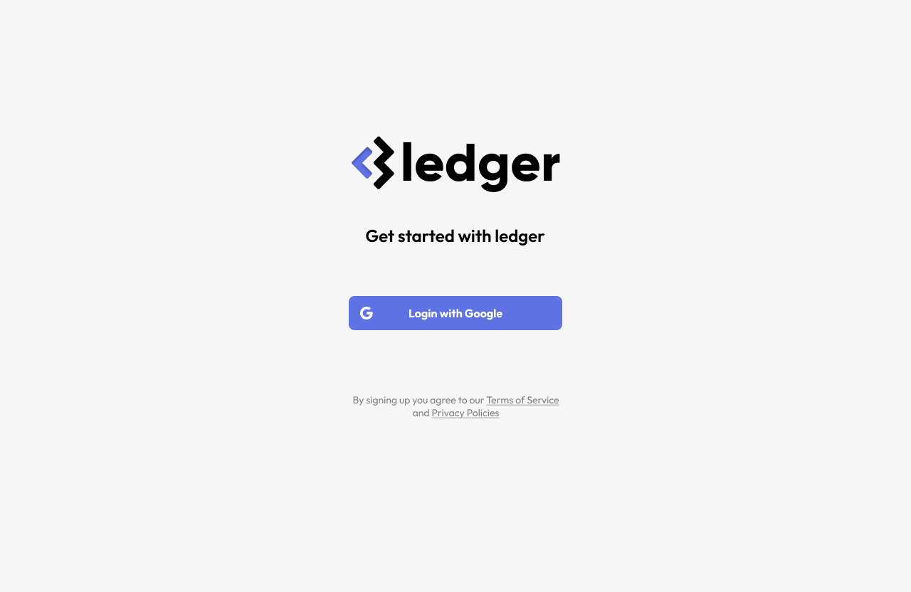 Ledger Dashboard - Compliance Management Platform for CA Firms